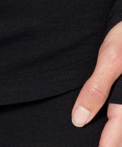 Icebreaker 150 Zone T-shirt manches longues à col ras-du-cou Femme, noir -Sous-vêtements Soldes icebreaker 150 zone alusvaatteet naiset black mineral 5