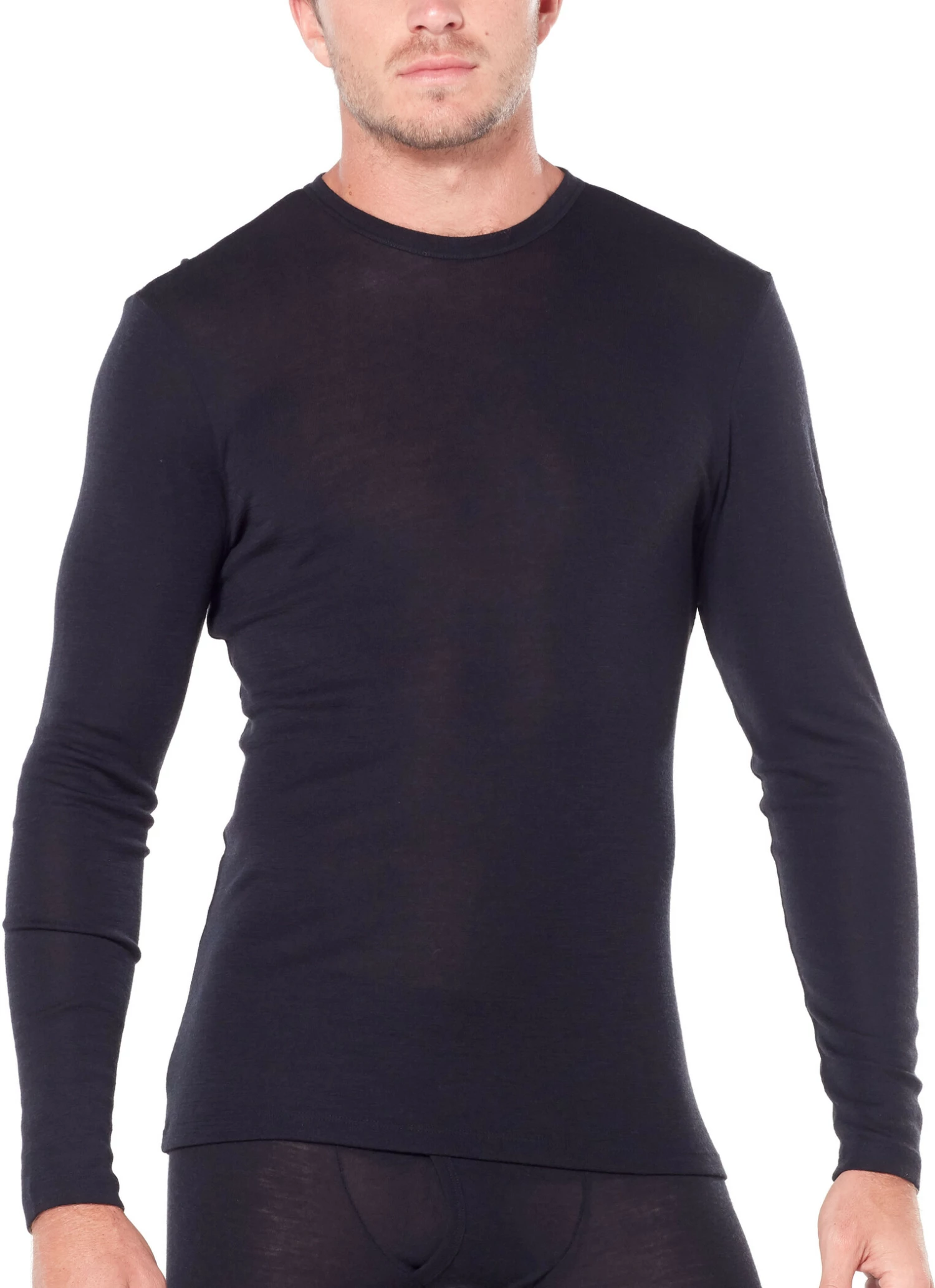 Icebreaker 175 Everyday Haut À Col Ras-Du-Cou À Manches Longues Homme, marron 4 Icebreaker 175 Everyday Haut À Col Ras-Du-Cou À Manches Longues Homme, marron – Image 2