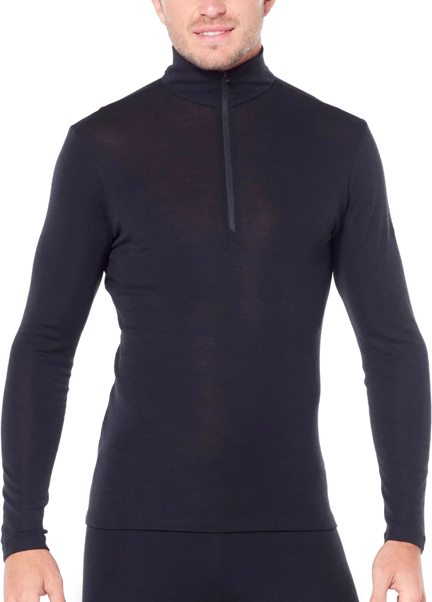 Icebreaker 175 Everyday Haut À Manches Longues À Fermeture Éclair Torse Homme, marron 4 Icebreaker 175 Everyday Haut À Manches Longues À Fermeture Éclair Torse Homme, marron – Image 2
