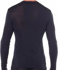 Icebreaker 175 Everyday Haut À Col Ras-Du-Cou À Manches Longues Homme, olive -Sous-vêtements Soldes icebreaker 175 everyday alusvaatteet miehet black 3 3