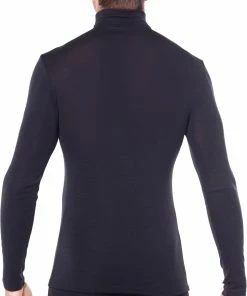 Icebreaker 175 Everyday Haut À Manches Longues À Fermeture Éclair Torse Homme, olive -Sous-vêtements Soldes icebreaker 175 everyday alusvaatteet miehet black 3 4