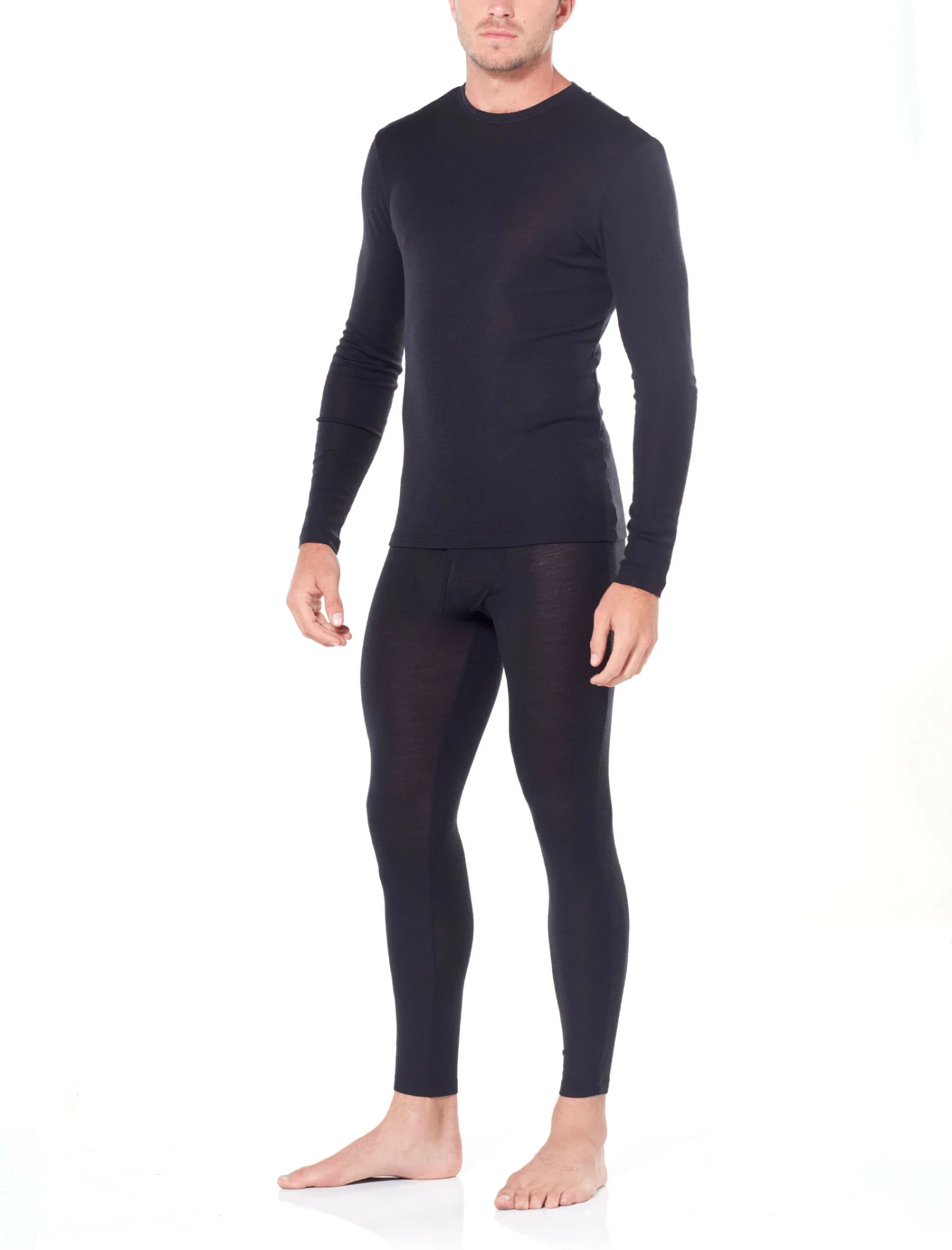 Icebreaker 175 Everyday Haut À Col Ras-Du-Cou À Manches Longues Homme, marron 6 Icebreaker 175 Everyday Haut À Col Ras-Du-Cou À Manches Longues Homme, marron – Image 4