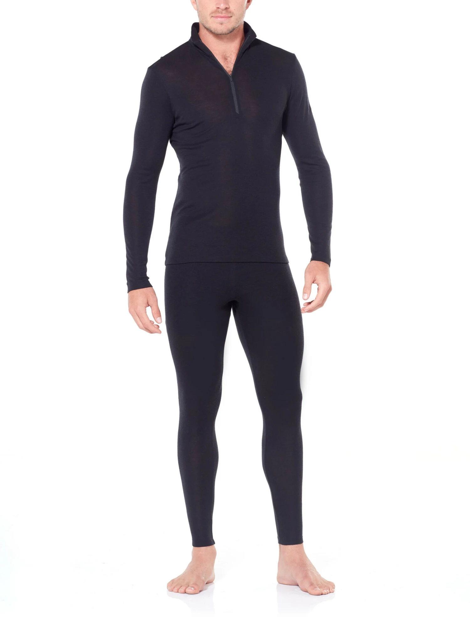 Icebreaker 175 Everyday Haut À Manches Longues À Fermeture Éclair Torse Homme, marron 6 Icebreaker 175 Everyday Haut À Manches Longues À Fermeture Éclair Torse Homme, marron – Image 4