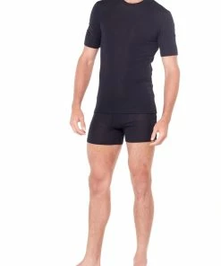 Icebreaker 175 Everyday T-shirt Col ras-du-cou Homme, olive -Sous-vêtements Soldes icebreaker 175 everyday alusvaatteet miehet black 4 7