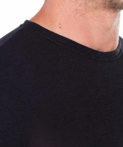 Icebreaker 175 Everyday Haut À Col Ras-Du-Cou À Manches Longues Homme, noir -Sous-vêtements Soldes icebreaker 175 everyday alusvaatteet miehet black 6