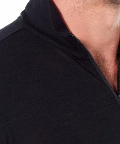 Icebreaker 175 Everyday Haut À Manches Longues À Fermeture Éclair Torse Homme, olive -Sous-vêtements Soldes icebreaker 175 everyday alusvaatteet miehet black 6 4