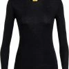 Icebreaker 175 Everyday Haut À Col Ras-Du-Cou À Manches Longues Femme, marron -Sous-vêtements Soldes icebreaker 175 everyday alusvaatteet naiset black 1 6