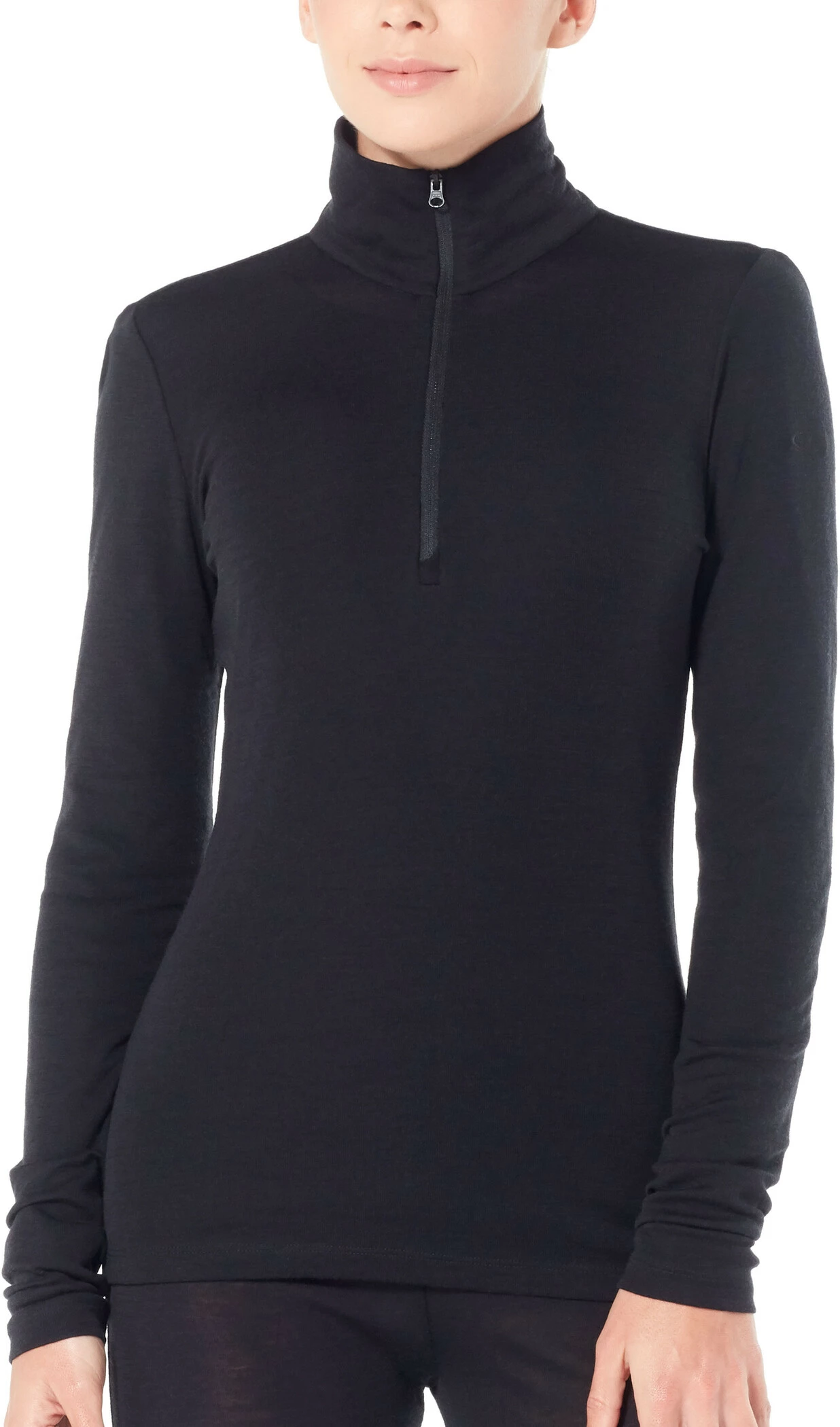 Icebreaker 175 Everyday Haut À Manches Longues À Fermeture Éclair Torse Femme, olive 4 Icebreaker 175 Everyday Haut À Manches Longues À Fermeture Éclair Torse Femme, olive – Image 2