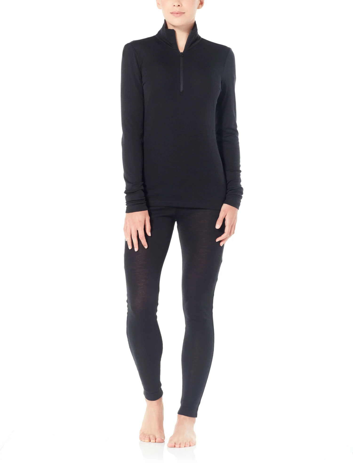 Icebreaker 175 Everyday Haut À Manches Longues À Fermeture Éclair Torse Femme, olive 6 Icebreaker 175 Everyday Haut À Manches Longues À Fermeture Éclair Torse Femme, olive – Image 4