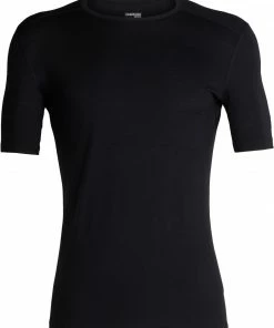 Icebreaker 200 Oasis T-shirt Col ras-du-cou Homme, gris