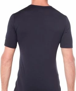 Icebreaker 200 Oasis T-shirt Col ras-du-cou Homme, marron -Sous-vêtements Soldes icebreaker 200 oasis alusvaatteet miehet black 3 7