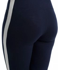 Icebreaker 200 Sonebula Leggings Femme, bleu/blanc -Sous-vêtements Soldes icebreaker 200 sonebula leggings women espresso arctic teal cb 6