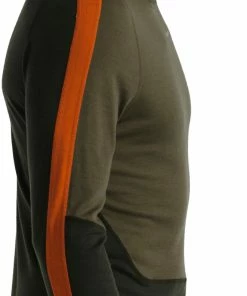 Icebreaker 200 Sonebula Manches longues col haut Homme, jaune/blanc -Sous-vêtements Soldes icebreaker 200 sonebula ls high neck men kale loden spice cb 5