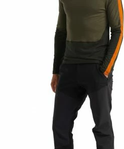 Icebreaker 200 Sonebula Manches longues col haut Homme, bleu -Sous-vêtements Soldes icebreaker 200 sonebula ls high neck men kale loden spice cb 6 1