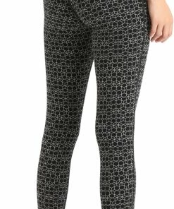 Icebreaker 250 Vertex Alpine Geo Leggings Femme, noir -Sous-vêtements Soldes icebreaker 250 vertex alpine geo leggings women black snow j 3 1