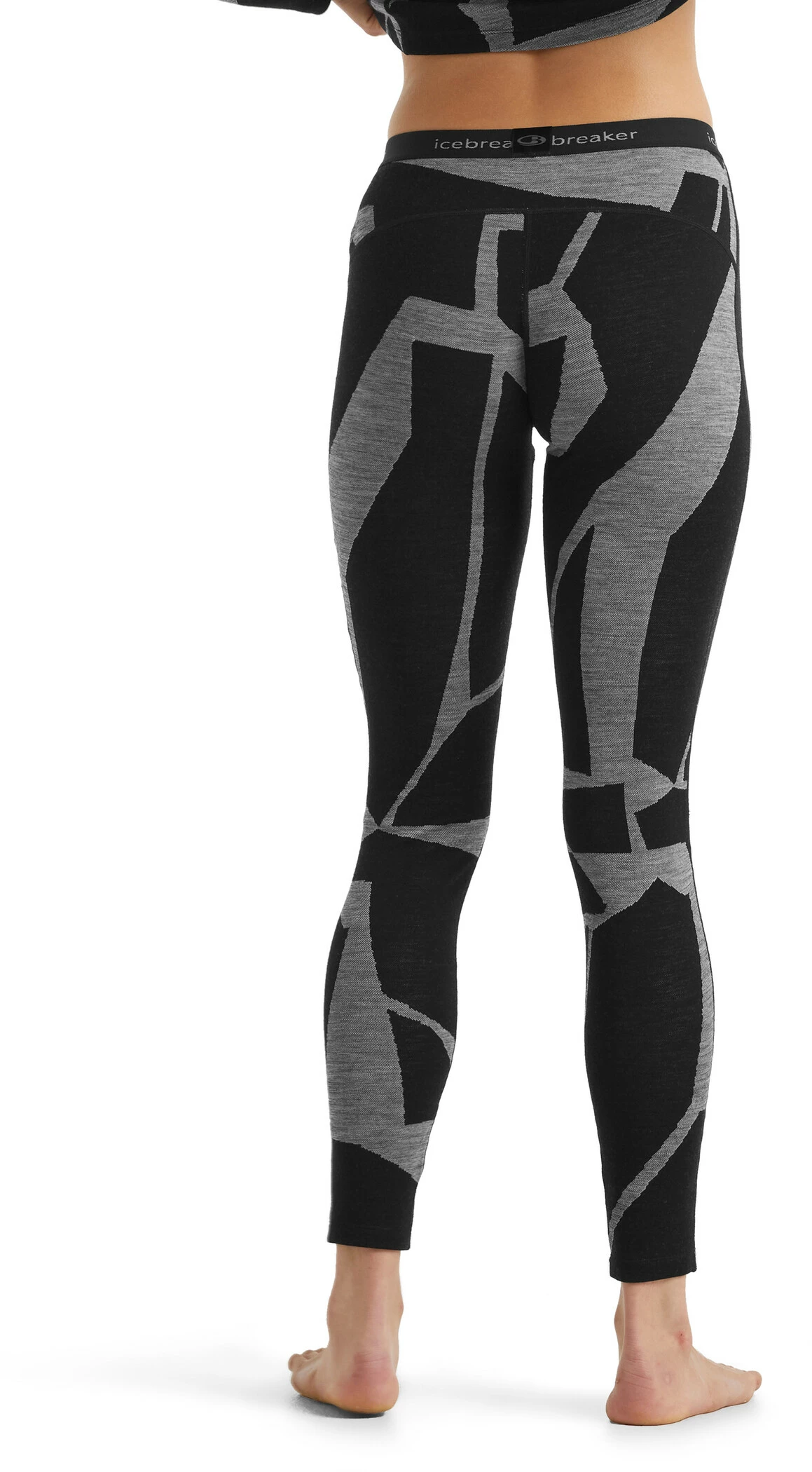 Icebreaker 250 Vertex Landscapes Leggings Femme, marron/rose 5 Icebreaker 250 Vertex Landscapes Leggings Femme, marron/rose – Image 3