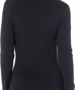 Icebreaker 260 Tech Haut À Manches Longues À Fermeture Éclair Torse Femme, rose -Sous-vêtements Soldes icebreaker 260 tech ls half zip top women musta 3 2