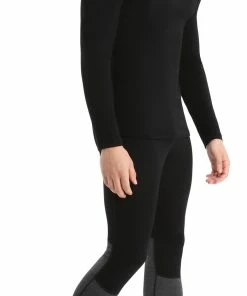 Icebreaker 260 Tech Chemise à col roulé à manches longues Homme, noir -Sous-vêtements Soldes icebreaker 260 tech ls turtleneck shirt men black 6
