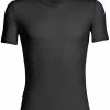 Icebreaker Anatomica T-shirt col en V Homme, blanc