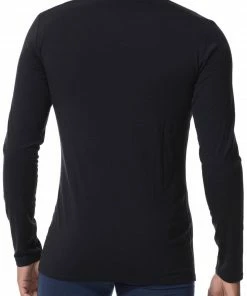 Icebreaker Anatomica Haut À Col Ras-Du-Cou À Manches Longues Homme, noir 7 Icebreaker Anatomica Haut À Col Ras-Du-Cou À Manches Longues Homme, noir -Sous-vêtements Soldes icebreaker anatomica alusvaatteet miehet black monsoon 2