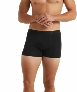 Icebreaker Anatomica Cool-Lite Boxers Homme, jaune -Sous-vêtements Soldes icebreaker anatomica cool lite boxers men black 4 1