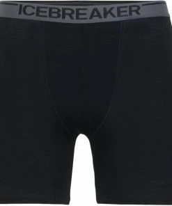 Icebreaker Anatomica Caleçon long Homme, noir