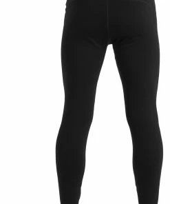 Icebreaker Leggings en mérinos Homme, noir -Sous-vêtements Soldes icebreaker merino leggings men black 3 1