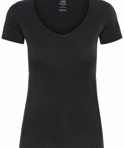 Icebreaker Siren T-shirt Femme, noir