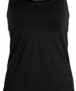 Icebreaker Siren Soutien-gorge Cami Femme, noir