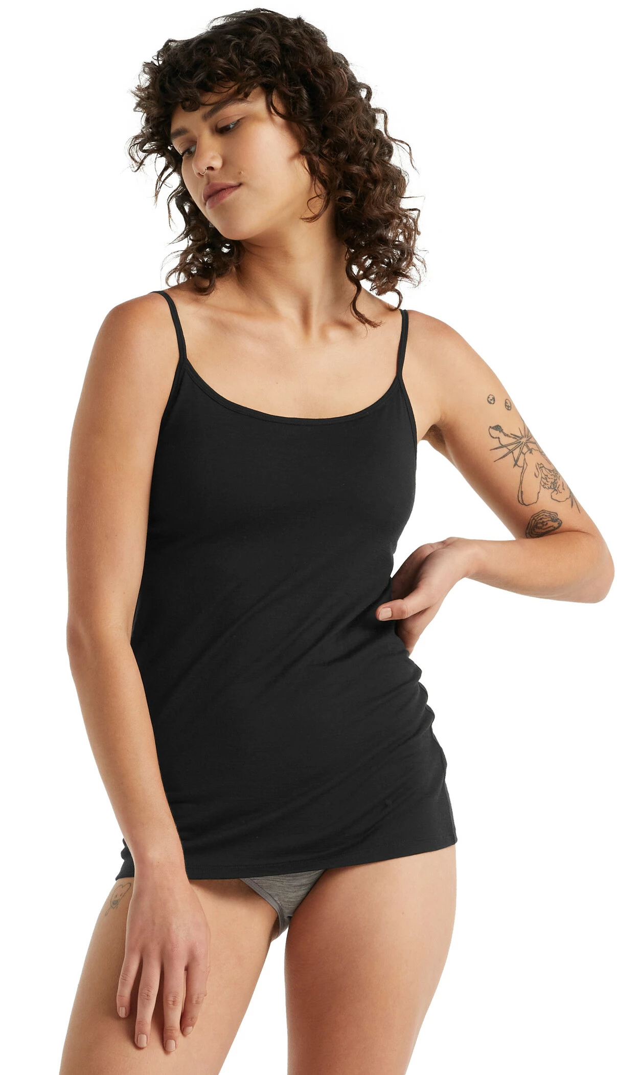 Icebreaker Siren Soutien-gorge Cami Femme, noir 4 Icebreaker Siren Soutien-gorge Cami Femme, noir – Image 2