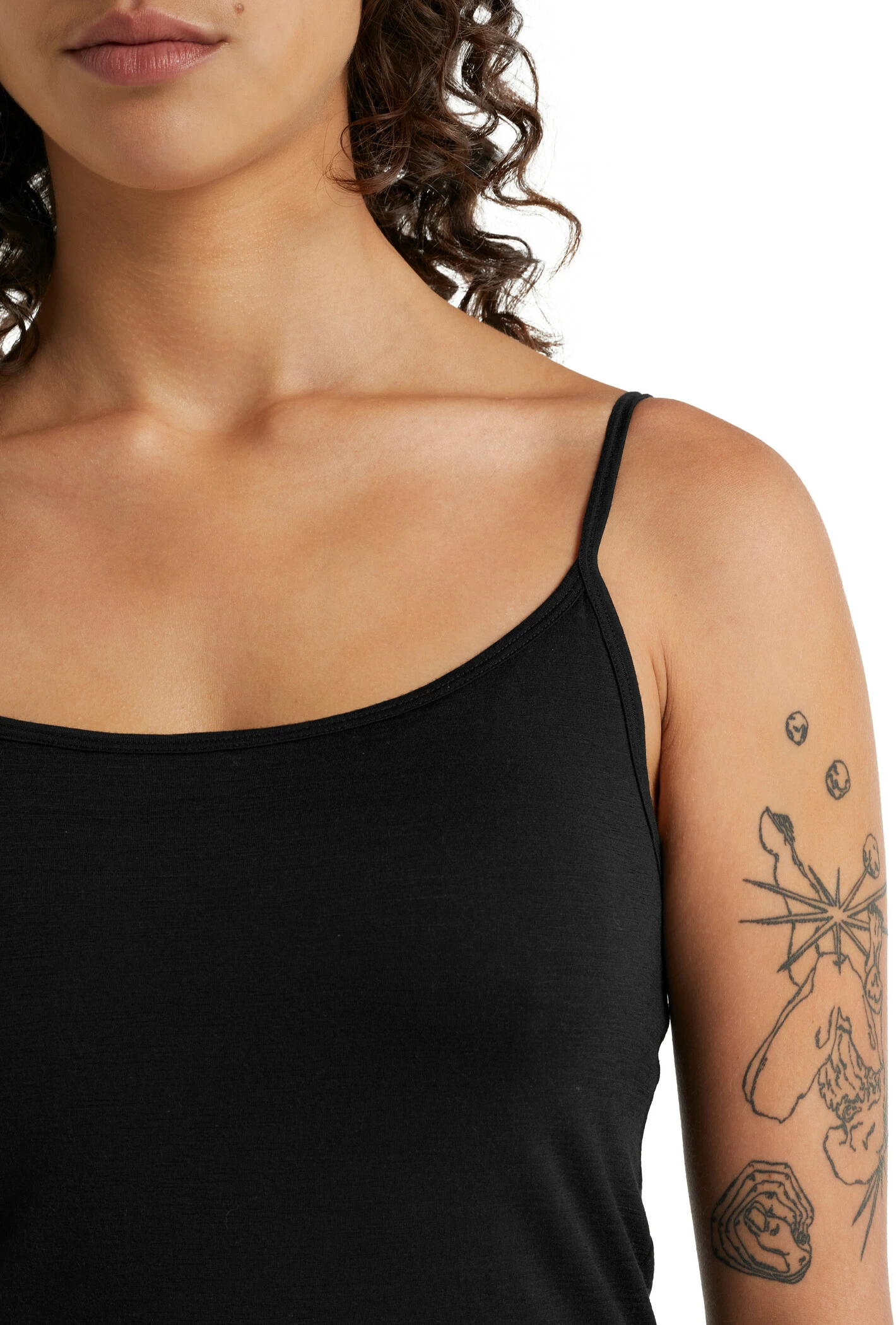 Icebreaker Siren Soutien-gorge Cami Femme, noir 8 Icebreaker Siren Soutien-gorge Cami Femme, noir – Image 6