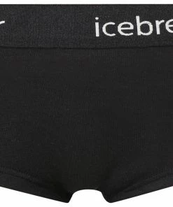 Icebreaker Sprite Pantalon chaud Femme, orange