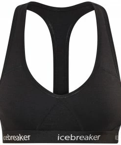 Icebreaker Sprite Racerback Brassière Femme, orange