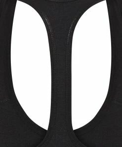 Icebreaker Sprite Racerback Brassière Femme, noir/gris -Sous-vêtements Soldes icebreaker sprite urheilurintaliivit naiset black 4 3