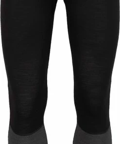Icebreaker ZoneKnit 200 Leggings Homme, noir/gris