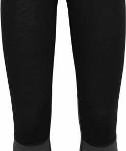 Icebreaker ZoneKnit 200 Leggings Femme, noir/gris