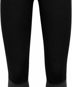 Icebreaker ZoneKnit 260 Leggings Femme, noir/gris