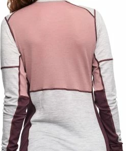 Kari Traa Lam Sweat à manches longues Femme, bleu -Sous-vêtements Soldes kari traa lam ls shirt women grey melange 4