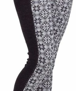 Kari Traa Rose Pantalon taille haute Femme, noir/blanc