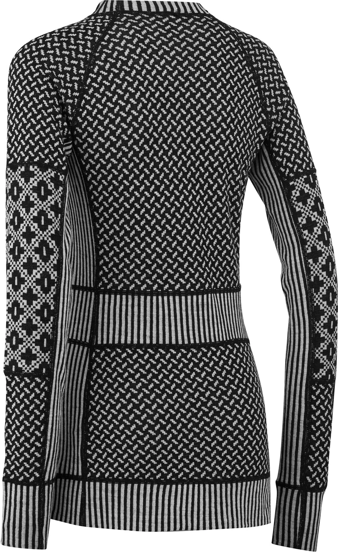 Kari Traa Smekker Haut À Manches Longues Femme, noir/blanc 4 Kari Traa Smekker Haut À Manches Longues Femme, noir/blanc – Image 2