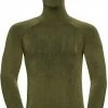 Odlo Kinship Performance Wool 200 Haut couche de base manches longues masque Homme, olive