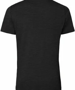 Odlo Merino 130 Haut col ras du cou à manches courtes Homme, noir -Sous-vêtements Soldes odlo merino 130 top crew neck s s men black 2 1