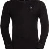 Odlo Merino 260 Haut col ras du cou à manches longues Homme, noir