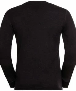 Odlo Merino 260 Haut col ras du cou à manches longues Homme, noir -Sous-vêtements Soldes odlo merino 260 top crew neck l s men black 2