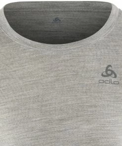 Odlo Suw Natural T-shirt manches longues à col ras-du-cou Homme, gris 9 Odlo Suw Natural T-shirt manches longues à col ras-du-cou Homme, gris -Sous-vêtements Soldes odlo suw natural alusvaatteet miehet grey melange grey melange 4