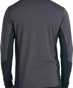 Rab Syncrino Base T-shirt à manches longues Homme, orange -Sous-vêtements Soldes rab syncrino base ls tee men graphene 4