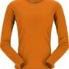 Rab Syncrino Base T-shirt à manches longues Femme, orange -Sous-vêtements Soldes rab syncrino base ls tee women marmalade 1 1