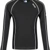 Regatta Beru Sweat À Manches Longues Homme, noir 1 Regatta Beru Sweat À Manches Longues Homme, noir -Sous-vêtements Soldes regatta beru ls shirt men ash black 1