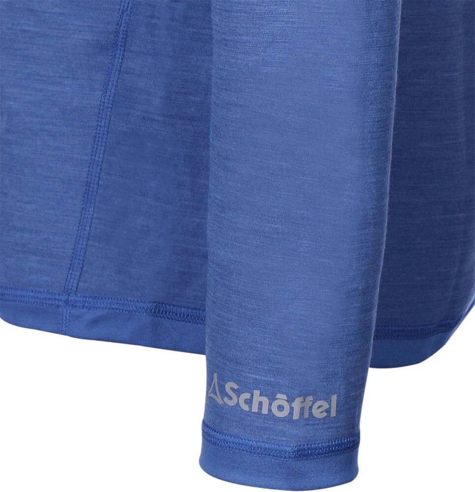Schöffel Merino Sport Haut à Manches longues 1/1 Homme, bleu 5 Schöffel Merino Sport Haut à Manches longues 1/1 Homme, bleu – Image 3