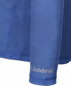 Schöffel Merino Sport Haut à Manches longues 1/1 Homme, noir -Sous-vêtements Soldes schoeffel sport ls top men imperial 3